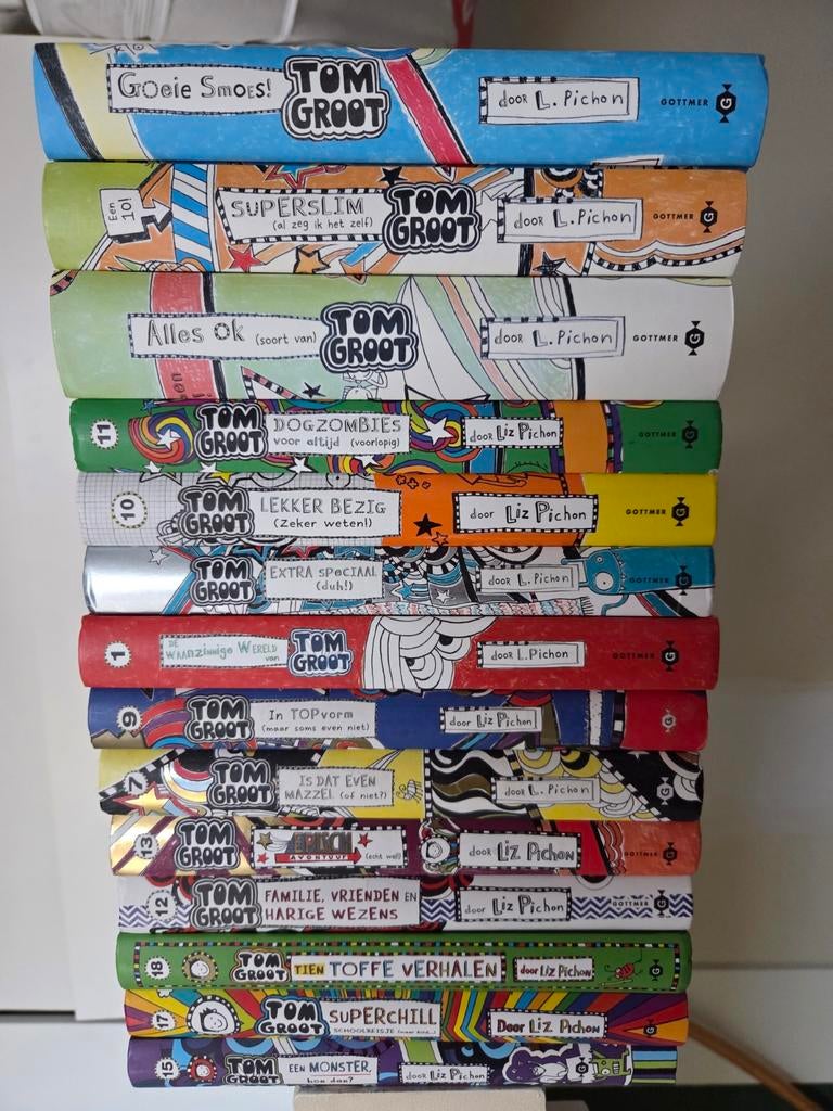 Tom Groot - 14x boeken, Boeken, Ophalen of Verzenden, Zo goed als nieuw