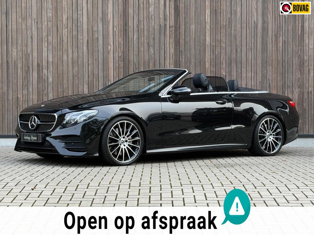 Mercedes-Benz E-klasse Cabrio 400 4MATIC 25th Anniversary Ed, Auto's, Mercedes-Benz, Automaat, Cabriolet, 4 stoelen, Leder