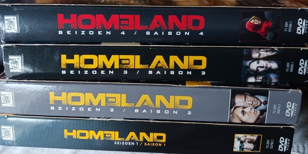 Homeland Seizoen 1tm4, Vanaf 16 jaar, Boxset, Ophalen of Verzenden, Zo goed als nieuw