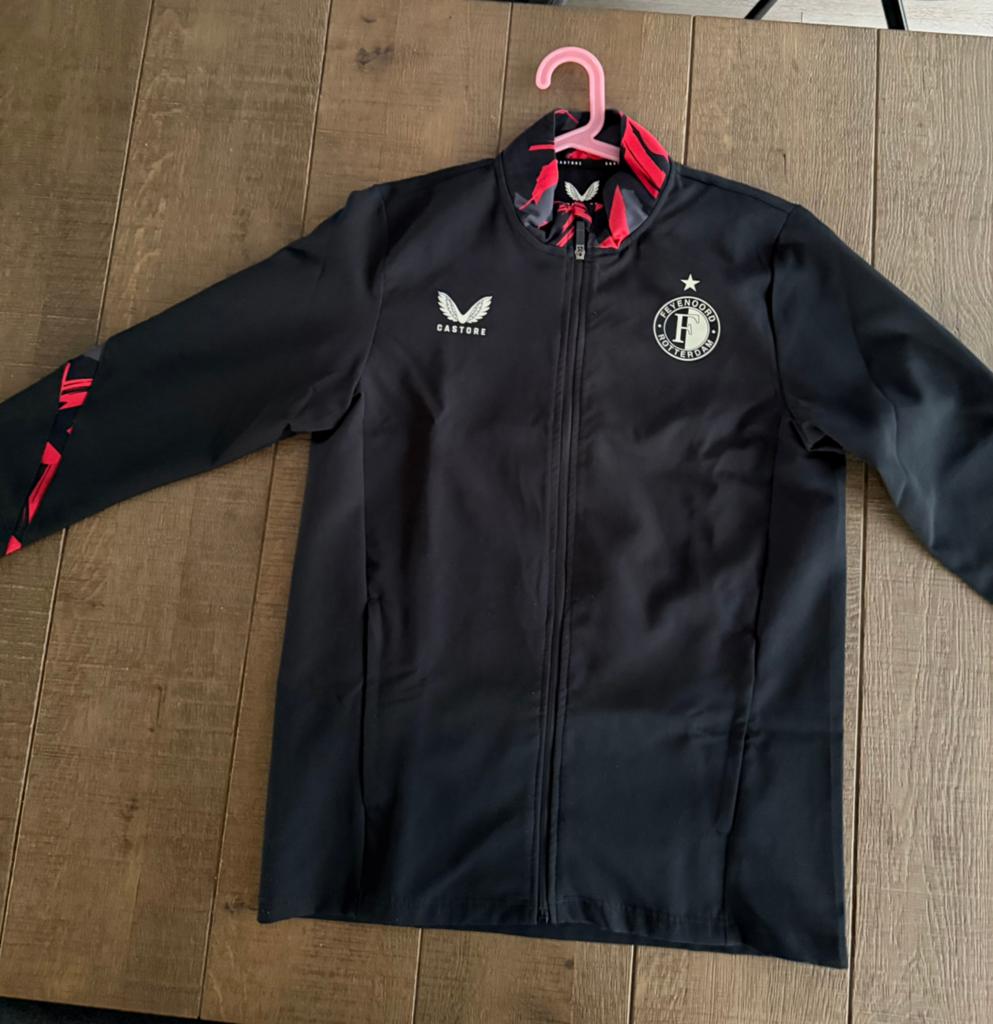 Feyenoord trainingsjas Castore, Maat M, Ophalen of Verzenden, Zo goed als nieuw, Trainingspak