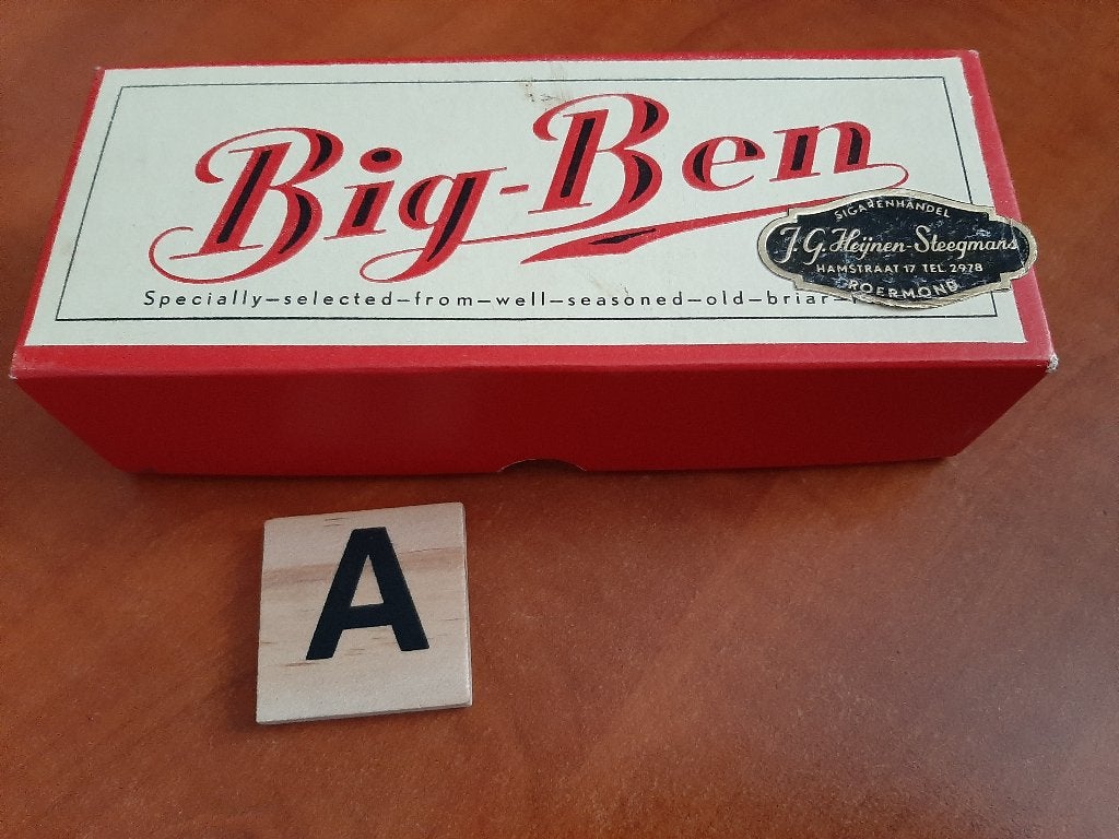 Pijp, verpakking BIG-BEN pijp Roermond, Verzamelen, Ophalen of Verzenden, Zo goed als nieuw, (Water)pijp