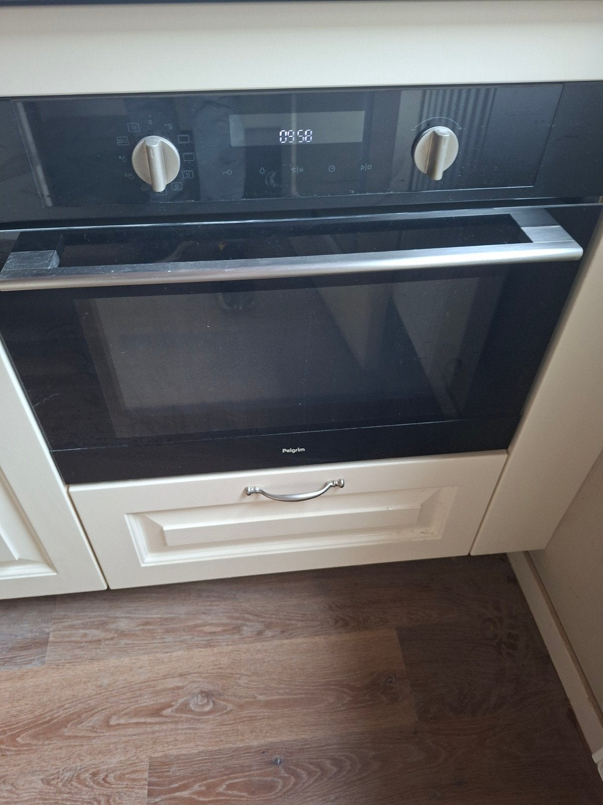 Complete keuken met Pelgrim apparatuur en granieten blad, Ophalen, Gebruikt, Graniet of Steen, Enkelwandige keuken