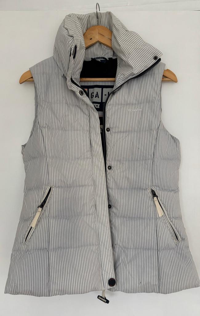 Gaastra dons bodywarmer maat L, Ophalen of Verzenden, Zo goed als nieuw, Maat 42/44 (L), Wit