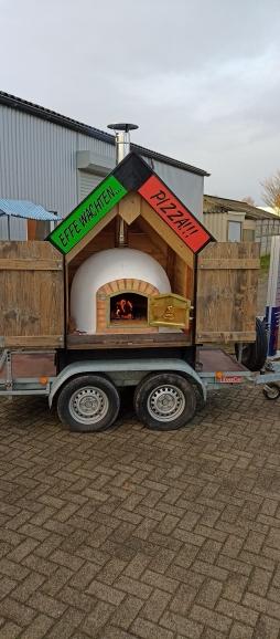 Te huur pizzaoven , steenovenpizza huren, zelf pizza bakken, Ophalen, Gebruikt, Overige