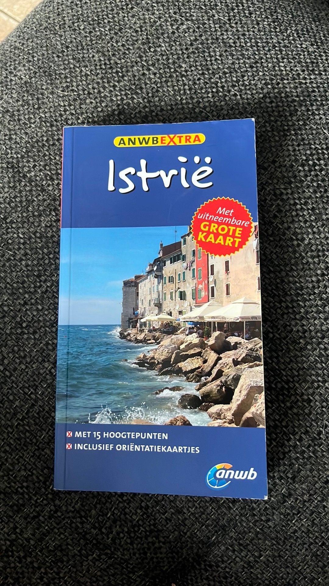 Anwb reisgids Istrië, Europa, Ophalen of Verzenden, Zo goed als nieuw, Reisgids of -boek