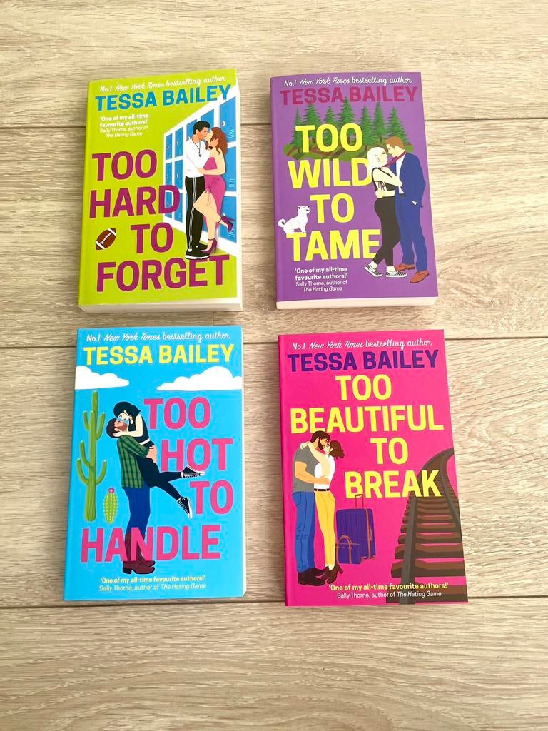 Tessa Bailey Romancing the Clarksons series BookTok books, Ophalen, Nieuw