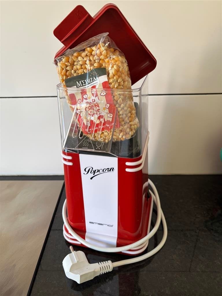 Emerio Popcornmachine - nieuw, Overige typen, Kunststof, Nieuw, Ophalen of Verzenden