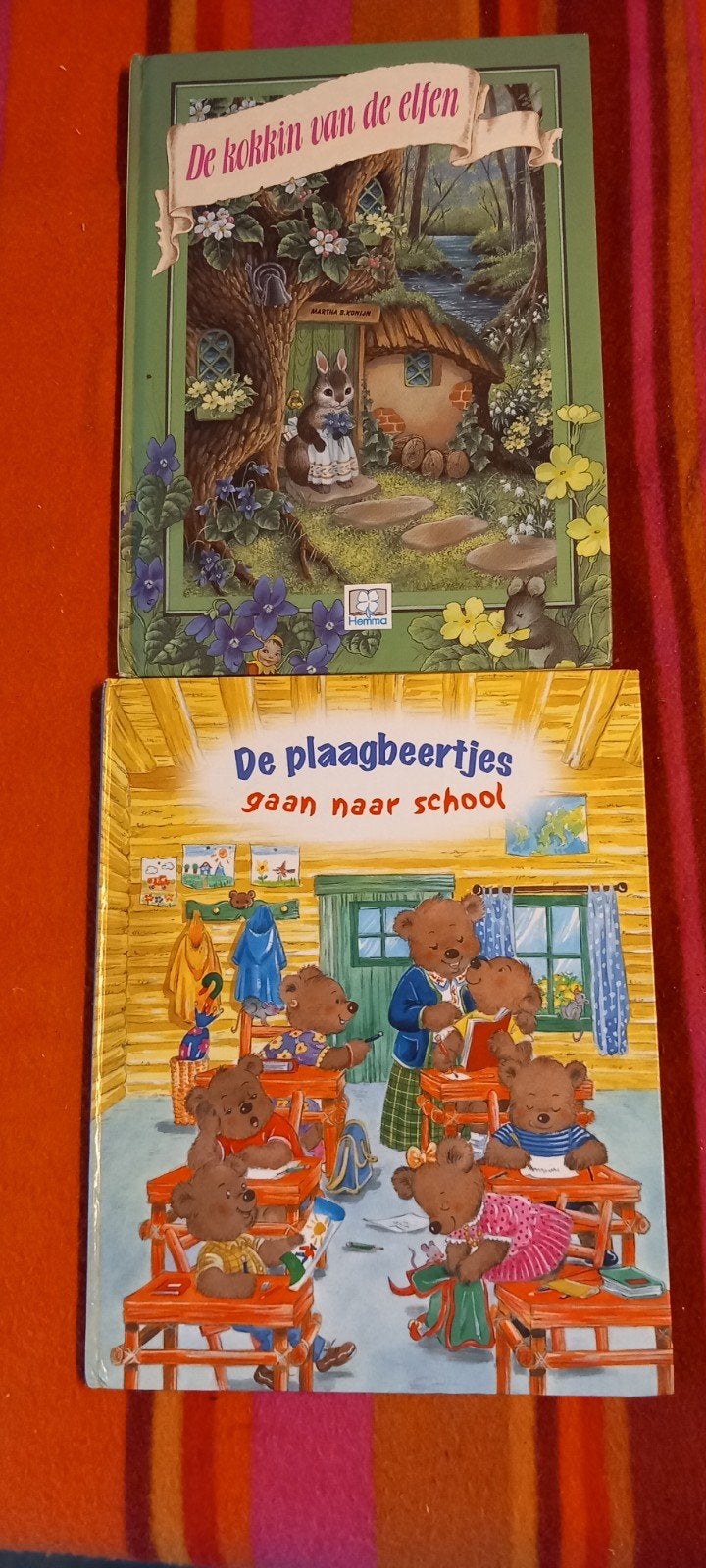 De kokkin van de elfen & De plaagbeertjes gaan naar school, Boeken, 5 of 6 jaar, Fictie algemeen, Jongen of Meisje, Shirley Barber, Gemma van Leeuwen