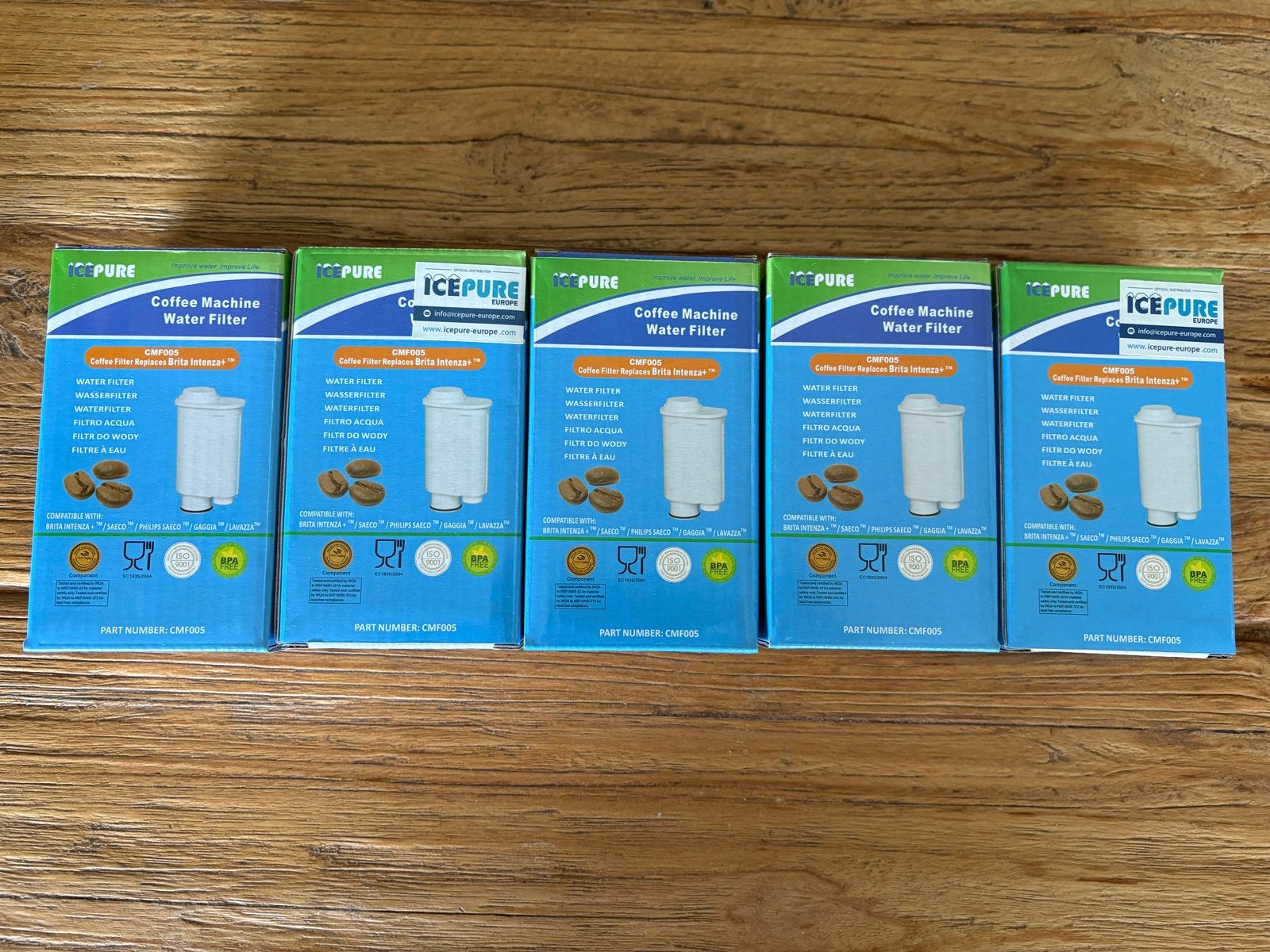 5x ICEPURE Koffiemachine Waterfilter CMF005, Saeco, Nieuw, Ophalen of Verzenden, Waterfilter