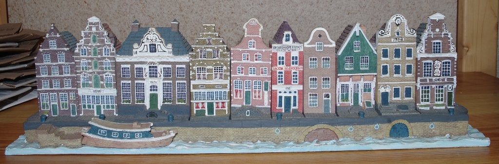 blokker grachtenhuisjes, Verzamelen, Ophalen, Zo goed als nieuw