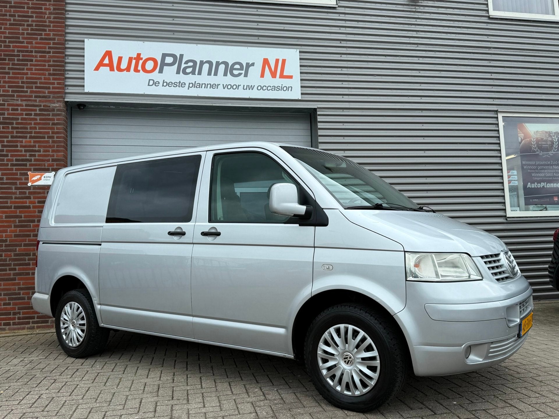 Volkswagen Transporter 2.5 TDI 300 DC! Airco! Cruise Control, Auto's, Voorwielaandrijving, Stof, Gebruikt, Volkswagen