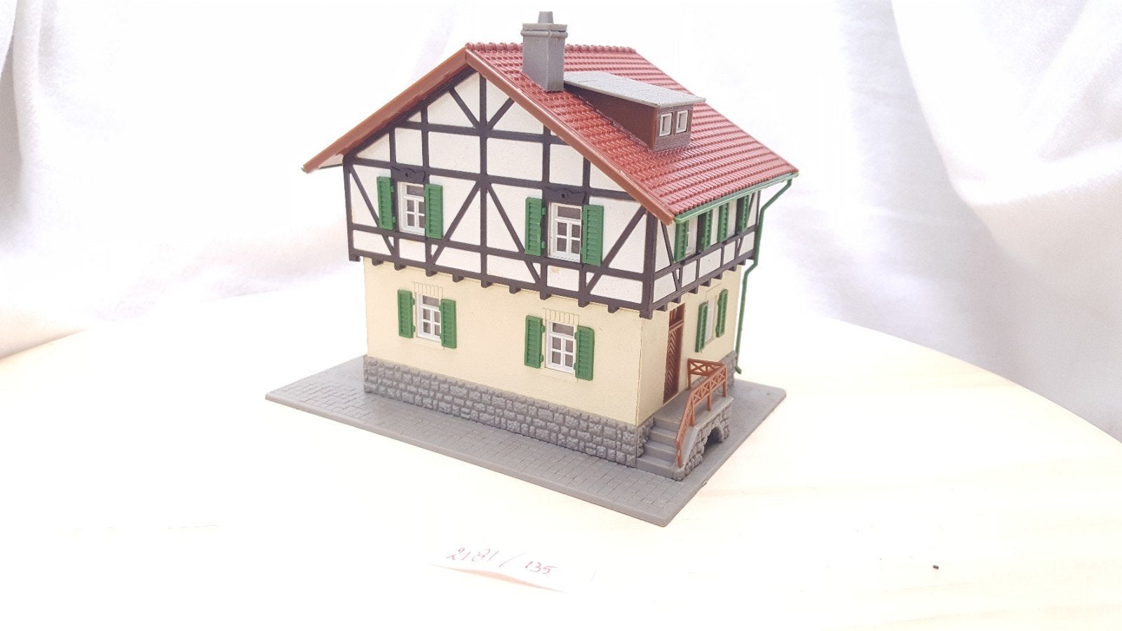 Pola H0 642 Boerderij met vakwerk 1979, Overige merken, Gelijkstroom of Wisselstroom, Brug, Tunnel of Gebouw, Ophalen of Verzenden