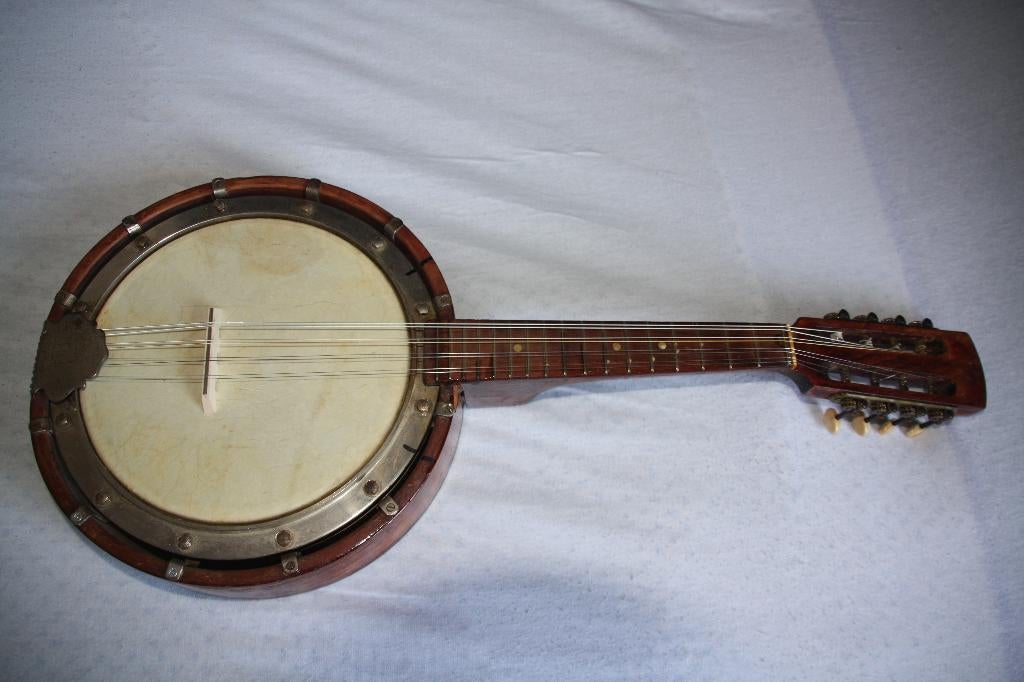 banjo, Muziek en Instrumenten, Snaarinstrumenten | Banjo's, Ophalen of Verzenden, Gebruikt, Gitaarbanjo