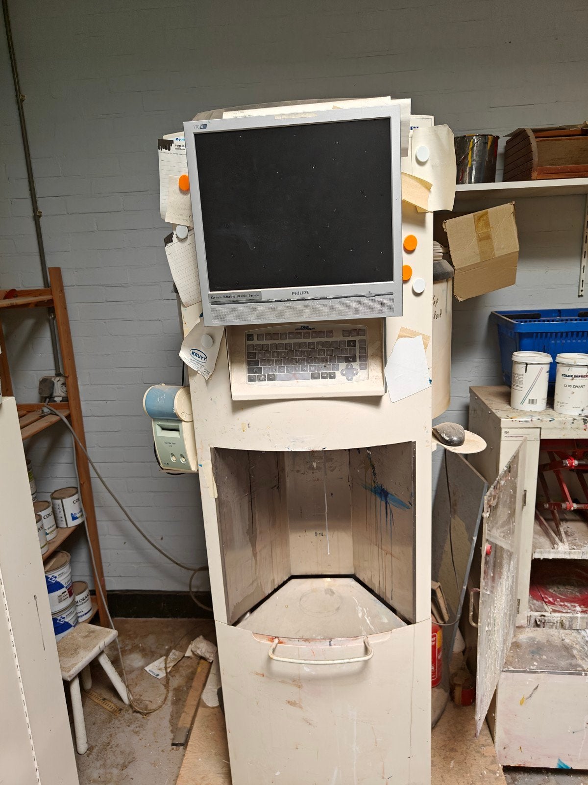 Professionele Kleuren Mengmachine - Gebruikt, Ophalen, Gebruikt
