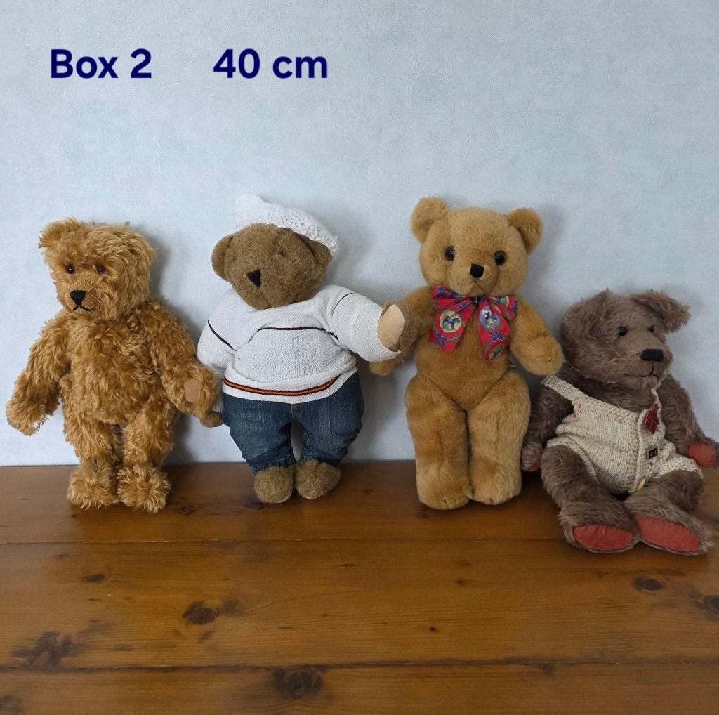 Vinted beren uit een particuliere collectie, Ophalen, Zo goed als nieuw, Stoffen beer, Overige merken