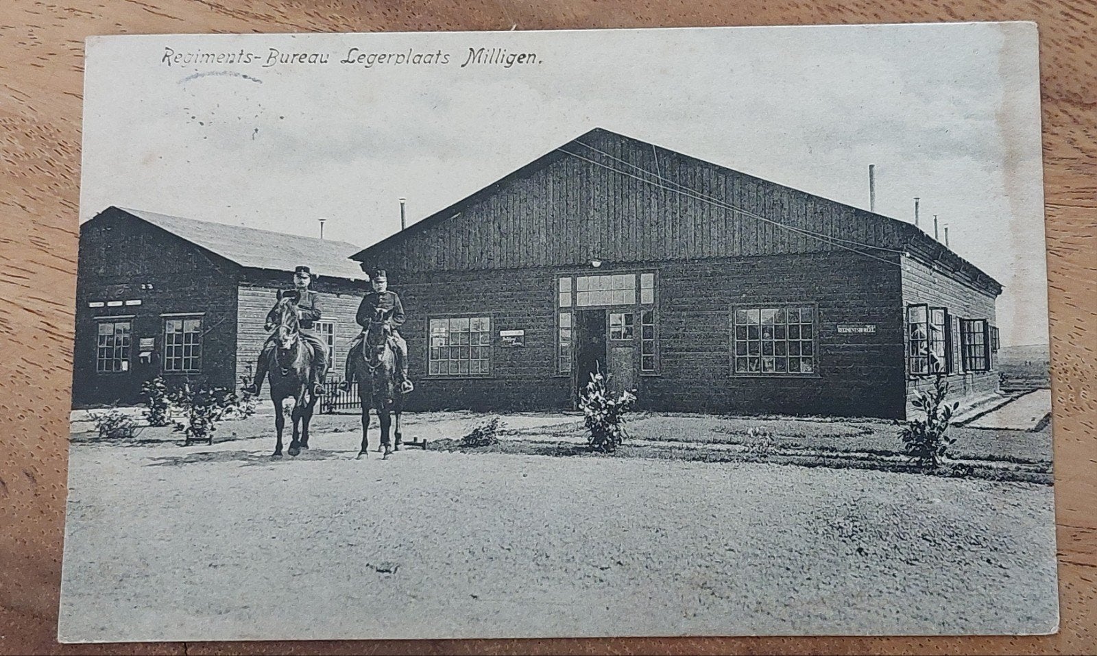 Ansichtkaart Legerplaats Milligen., Ophalen of Verzenden, Voor 1920, Gelopen, Gelderland