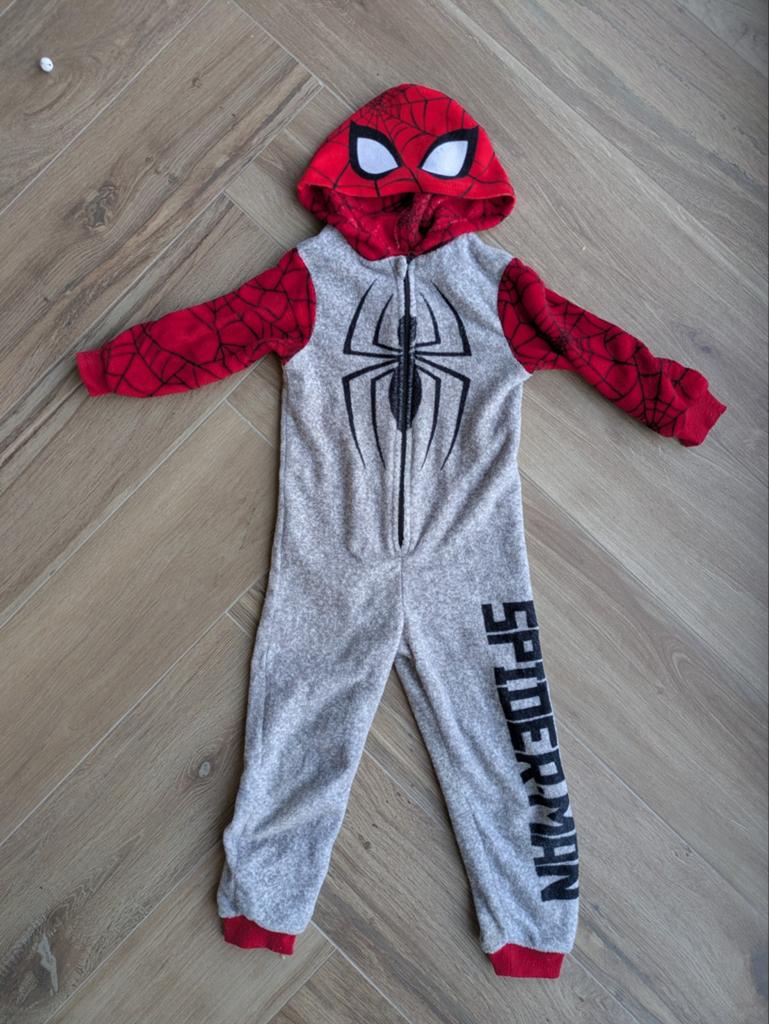Spiderman onesie / verkleedpak maat 110/116, Ophalen of Verzenden, 110 t/m 116, Jongen of Meisje