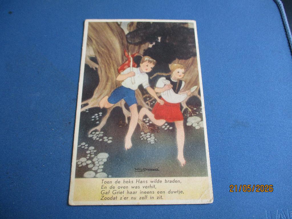 152 Hans en Grietje, Verzamelen, Ophalen of Verzenden, Voor 1920, Gelopen, Overige thema's