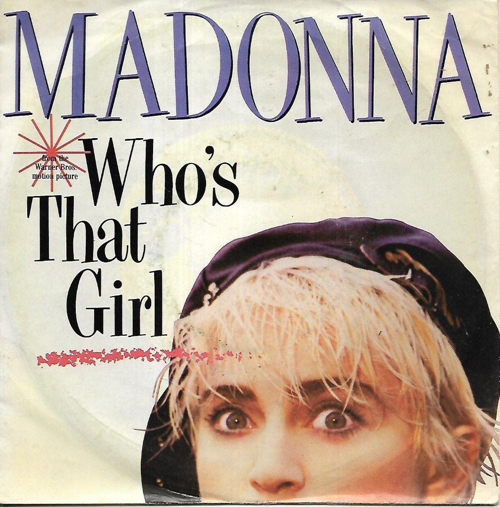 Madonna - Who`s that girl, Ophalen of Verzenden, Gebruikt, 7 inch, Pop