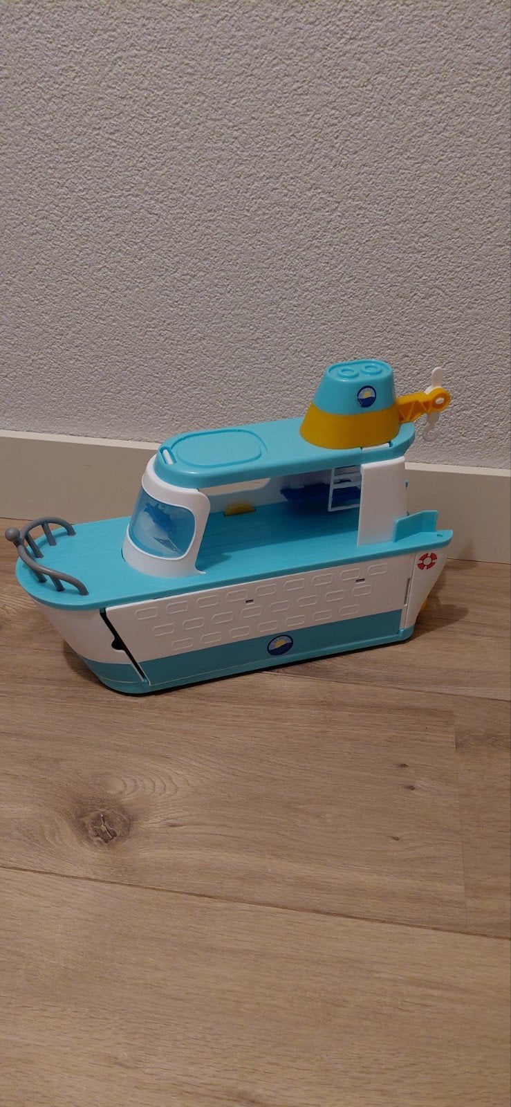 Peppa Pig Cruise Schip Speelset met Figuren en Accessoires, Ophalen of Verzenden, Zo goed als nieuw, Jongen of Meisje
