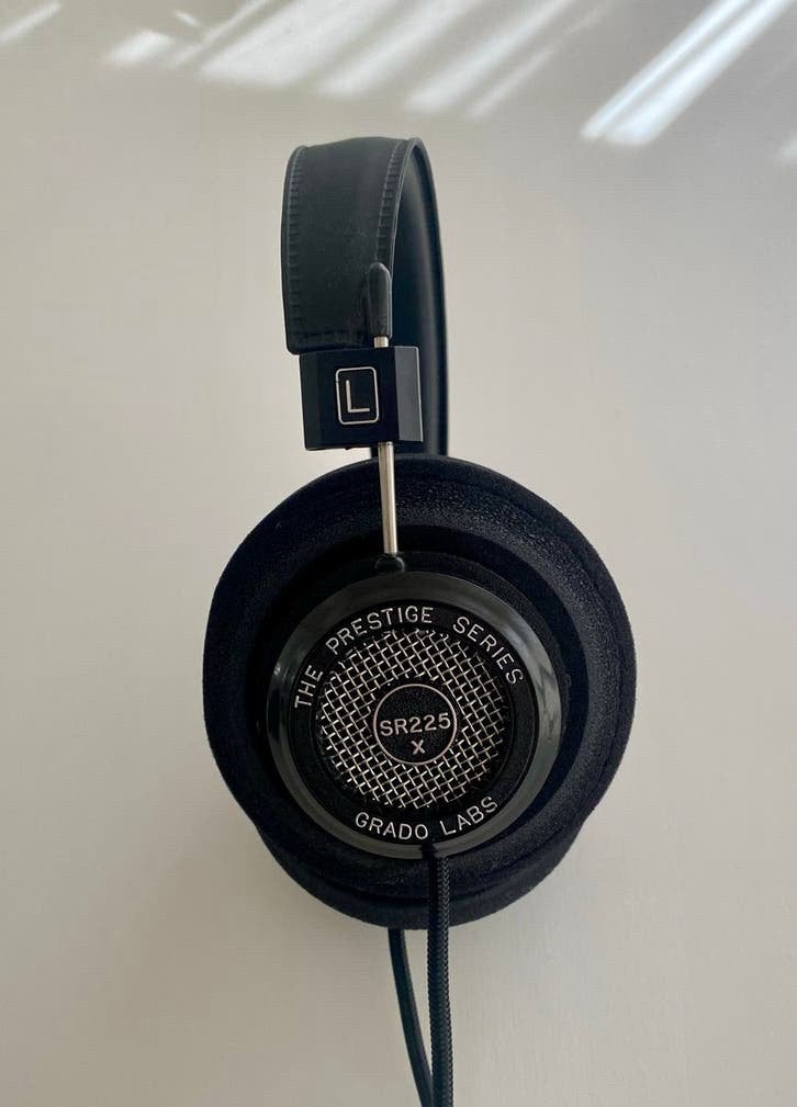 Grado Labs SR225x Prestige Series Koptelefoon, Overige merken, Ophalen of Verzenden, Zo goed als nieuw, Over-ear