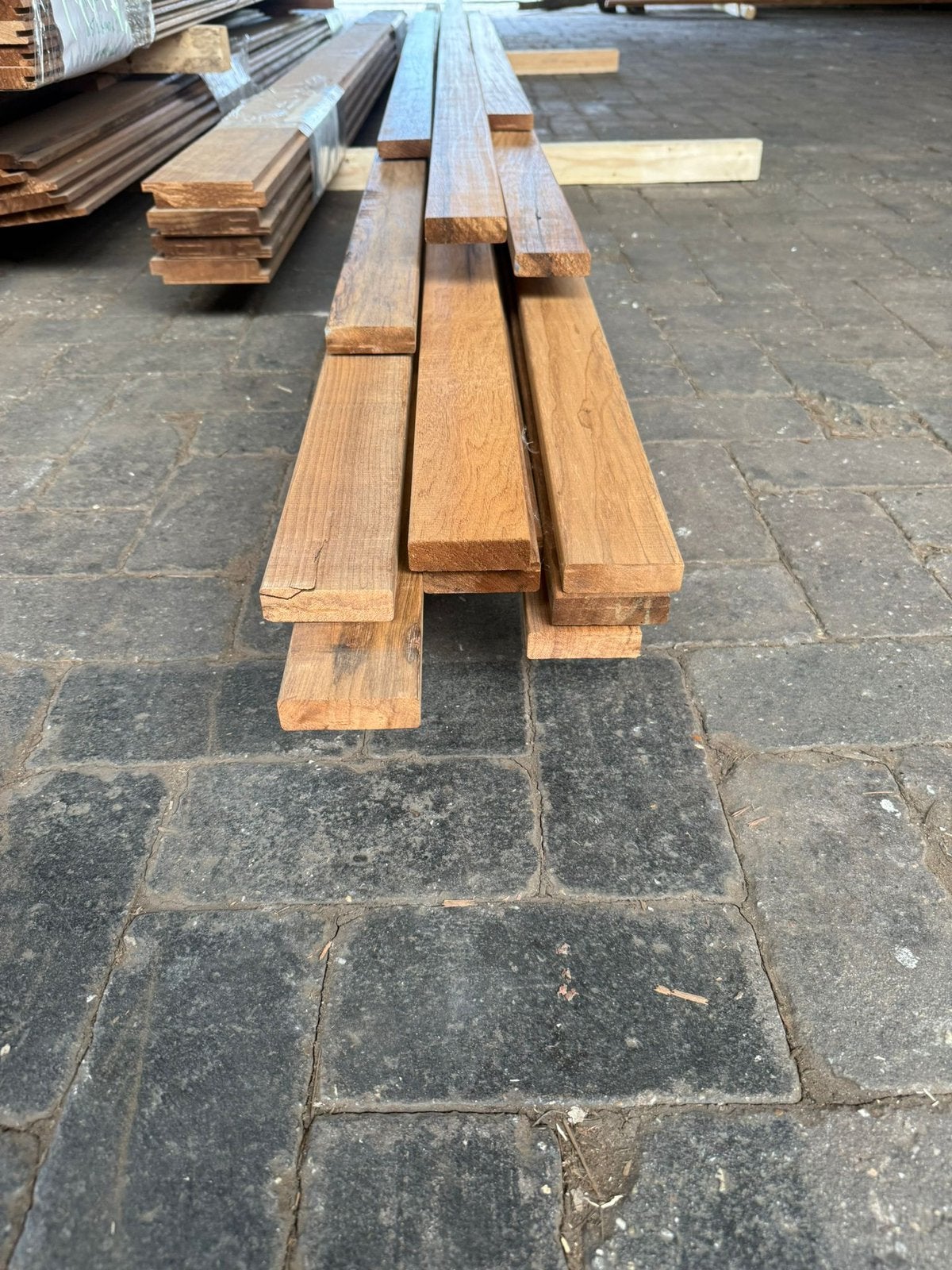 25 Fraké gevelplanken diverse lengtes, Minder dan 25 mm, Ophalen of Verzenden, Zo goed als nieuw, Plank