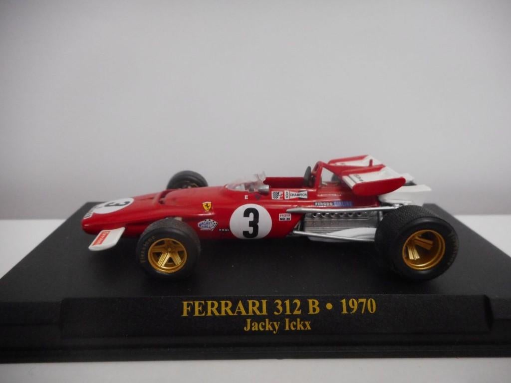 39528: Ferrari 312 B - Jacky Ickx - 1970 - Atlas 1:43, Auto, Ophalen of Verzenden, Zo goed als nieuw, Bachsatztstr. 54 D 72131 Ofterdingen, Germany