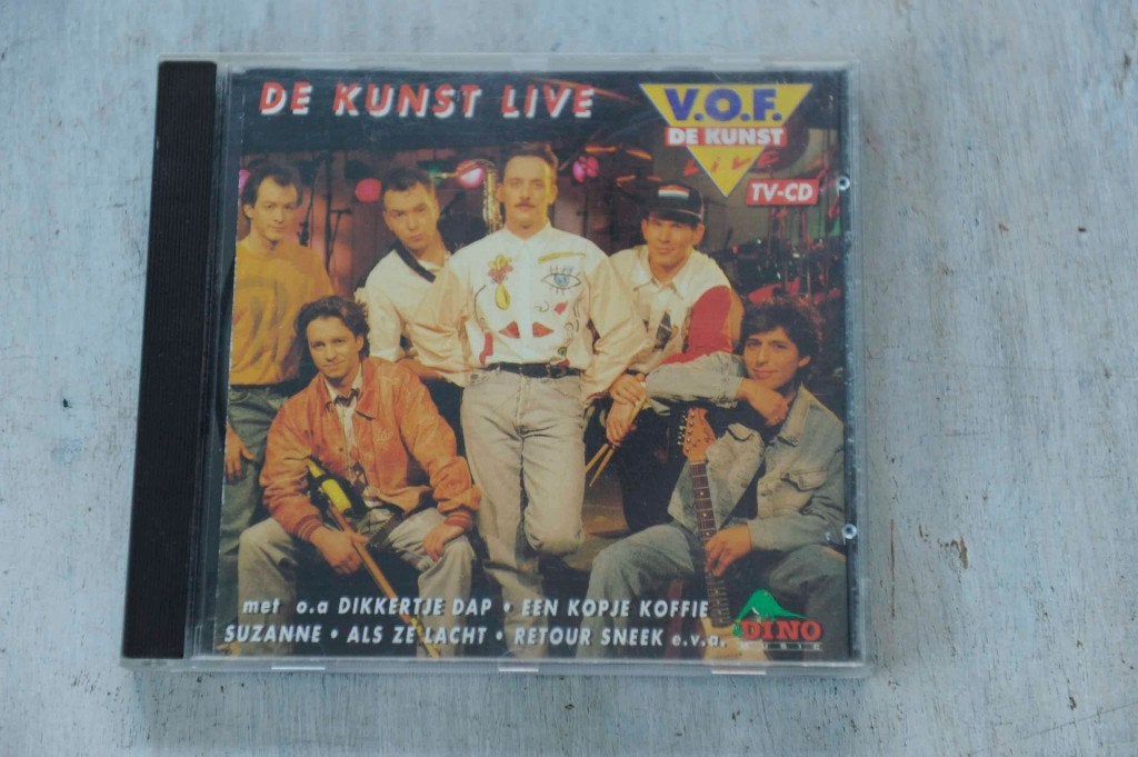 V.O.F. de Kunst - - De Kunst LIVE TV-CD, Verzenden, Inclusief doosje, Zo goed als nieuw, Live-album