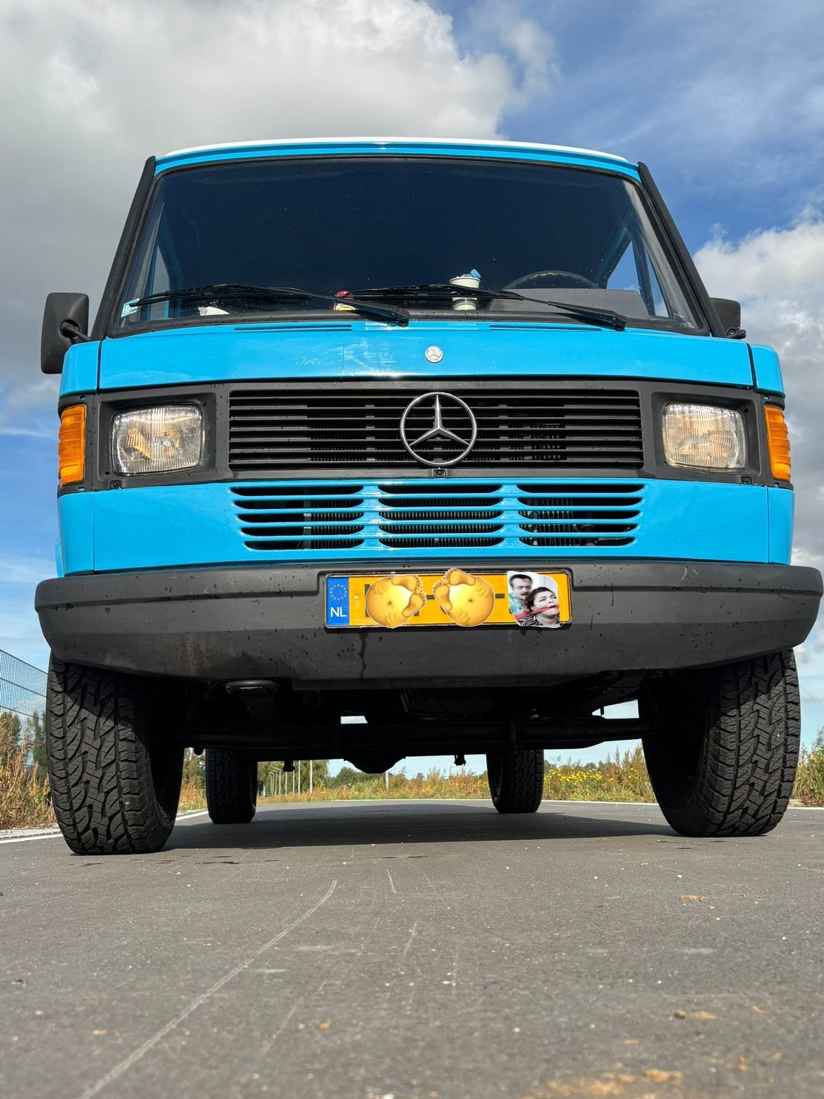 Mercedes-Benz  camper 1978 Blauw, Blauw, Origineel Nederlands, Diesel, Particulier