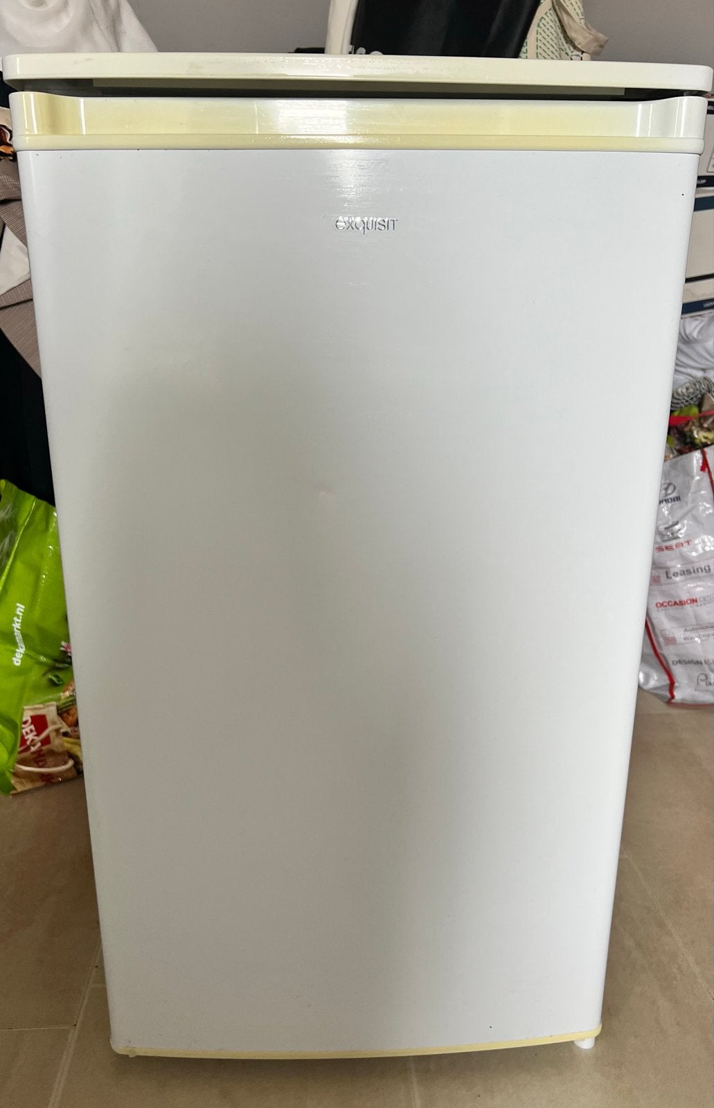 Exquisit Koelkast met vriesvak - Compact en efficiënt, Witgoed en Apparatuur, Gebruikt, 75 tot 100 liter, 45 tot 60 cm, Met vriesvak
