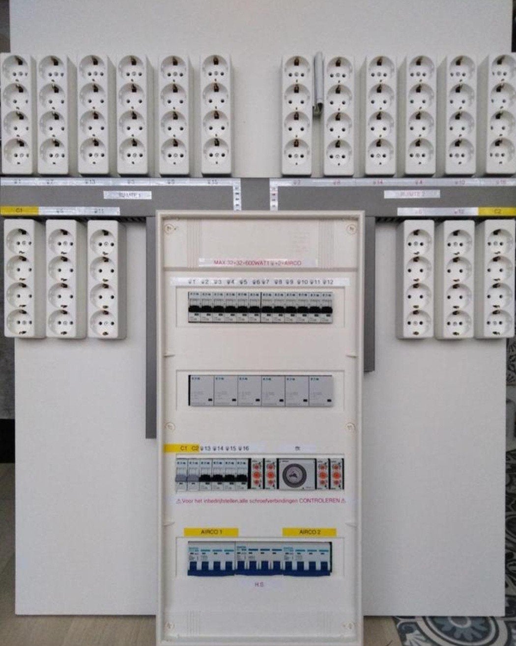 Stroombord schakelbord 32+32x600W/16+16x1200W-2-AIRCO NIEUW, Ophalen of Verzenden, Nieuw, Overige typen