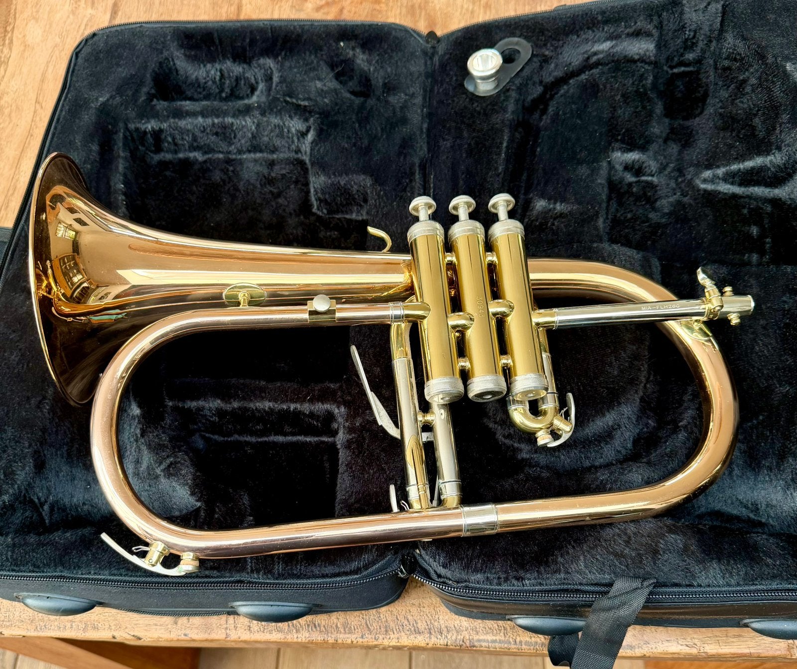 Main Handcrafted Bugel / Flugelhorn met Antoine Courtois, Muziek en Instrumenten, Ophalen of Verzenden, Zo goed als nieuw, Overige typen