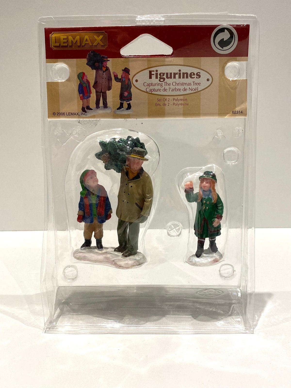 Lemax Capturing The Christmas Tree, set of 2 (62314), Diversen, Verzenden