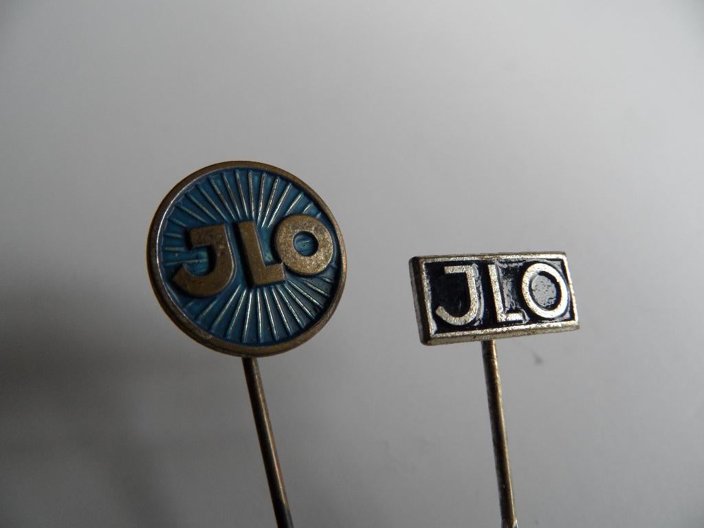 JLO oldtimerbromfiets speldjes 2 x, Verzenden, Gebruikt, Merk, Speldje of Pin