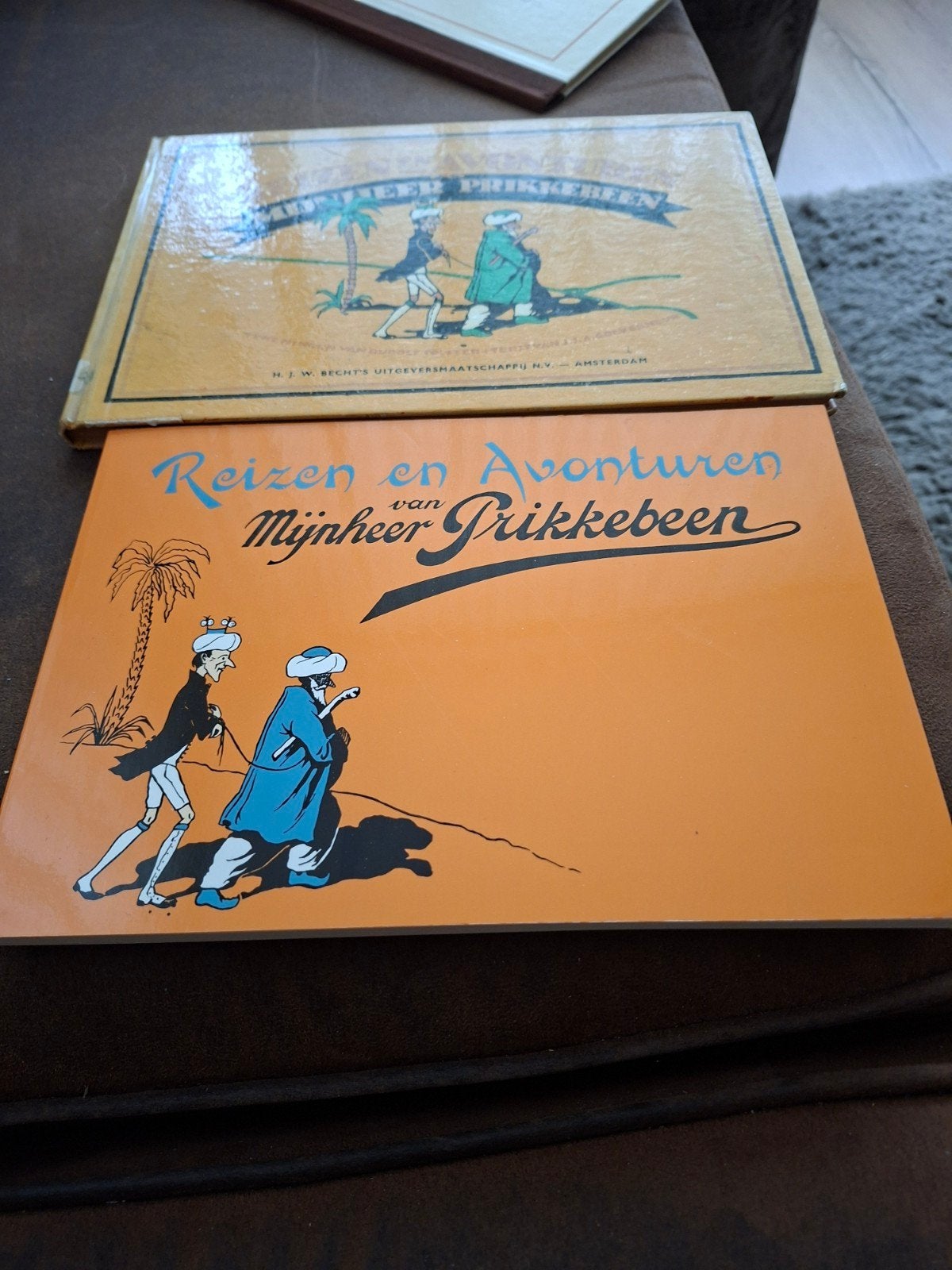 mijnheer prikkebeen, Boeken, Meerdere stripboeken, Ophalen
