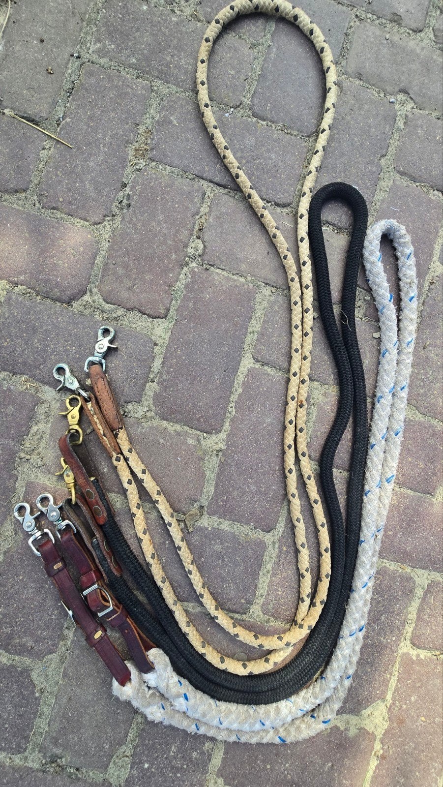 western teugels loop reins, Dieren en Toebehoren, Gebruikt, Ophalen of Verzenden, Verstelbaar, Teugels