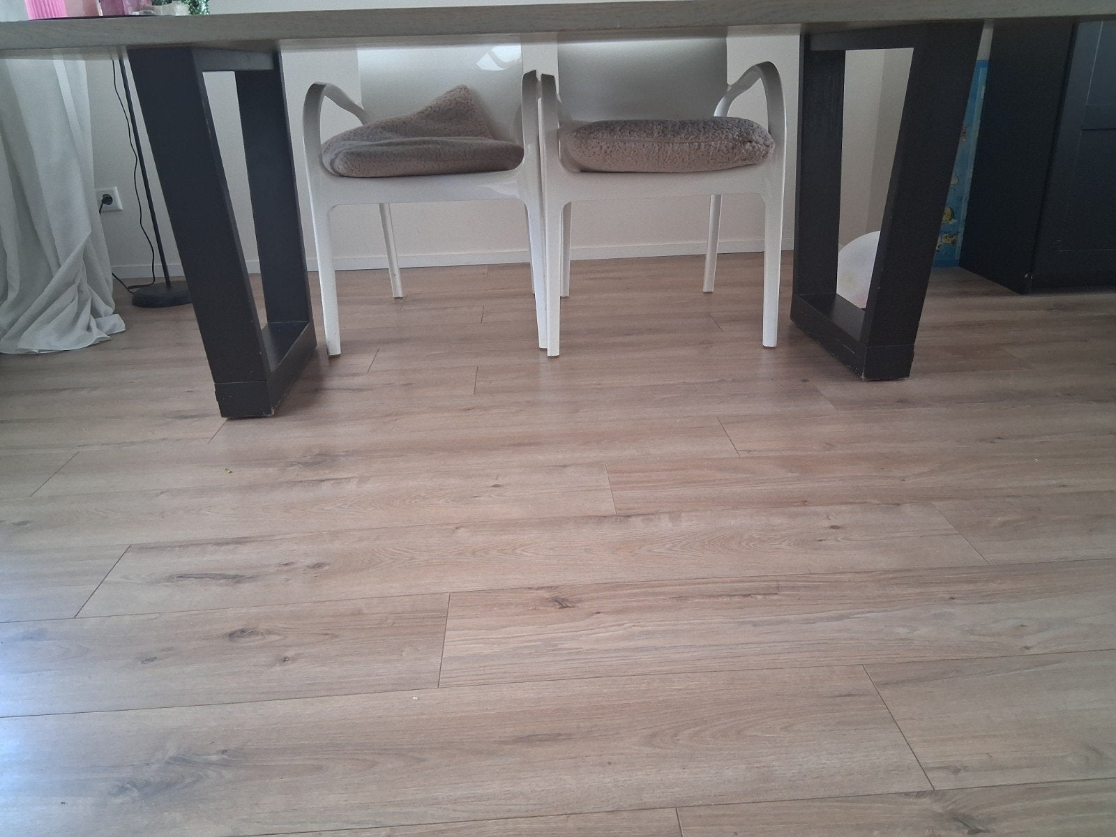 Mooie eettafel, Huis en Inrichting, Ophalen, Gebruikt, 200 cm of meer, 50 tot 100 cm