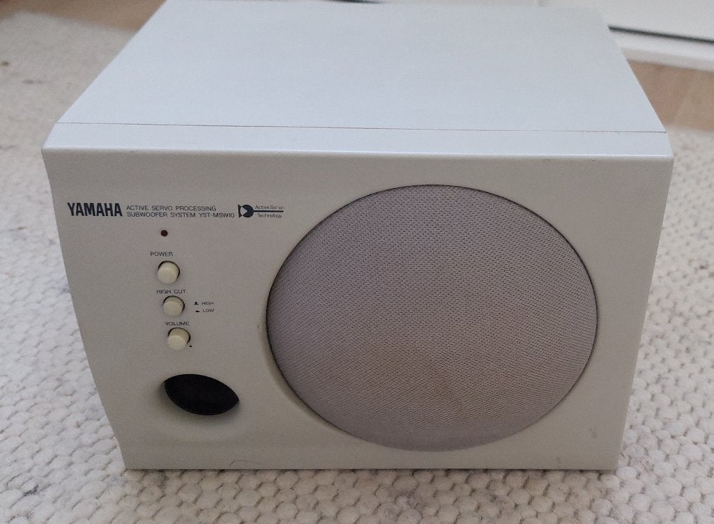 Yamaha Active servo Processing Subwoofer