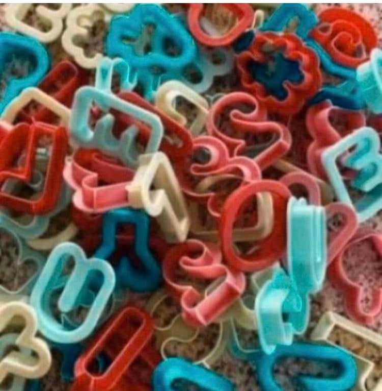 AH taartvormpjes / letters en cijfers / koekenbakkers, Albert Heijn, Ophalen of Verzenden