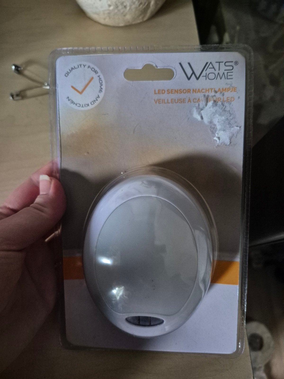 Wats Home LED Sensor Nachtlampje - Nieuw in verpakking, Ophalen of Verzenden, Nieuw