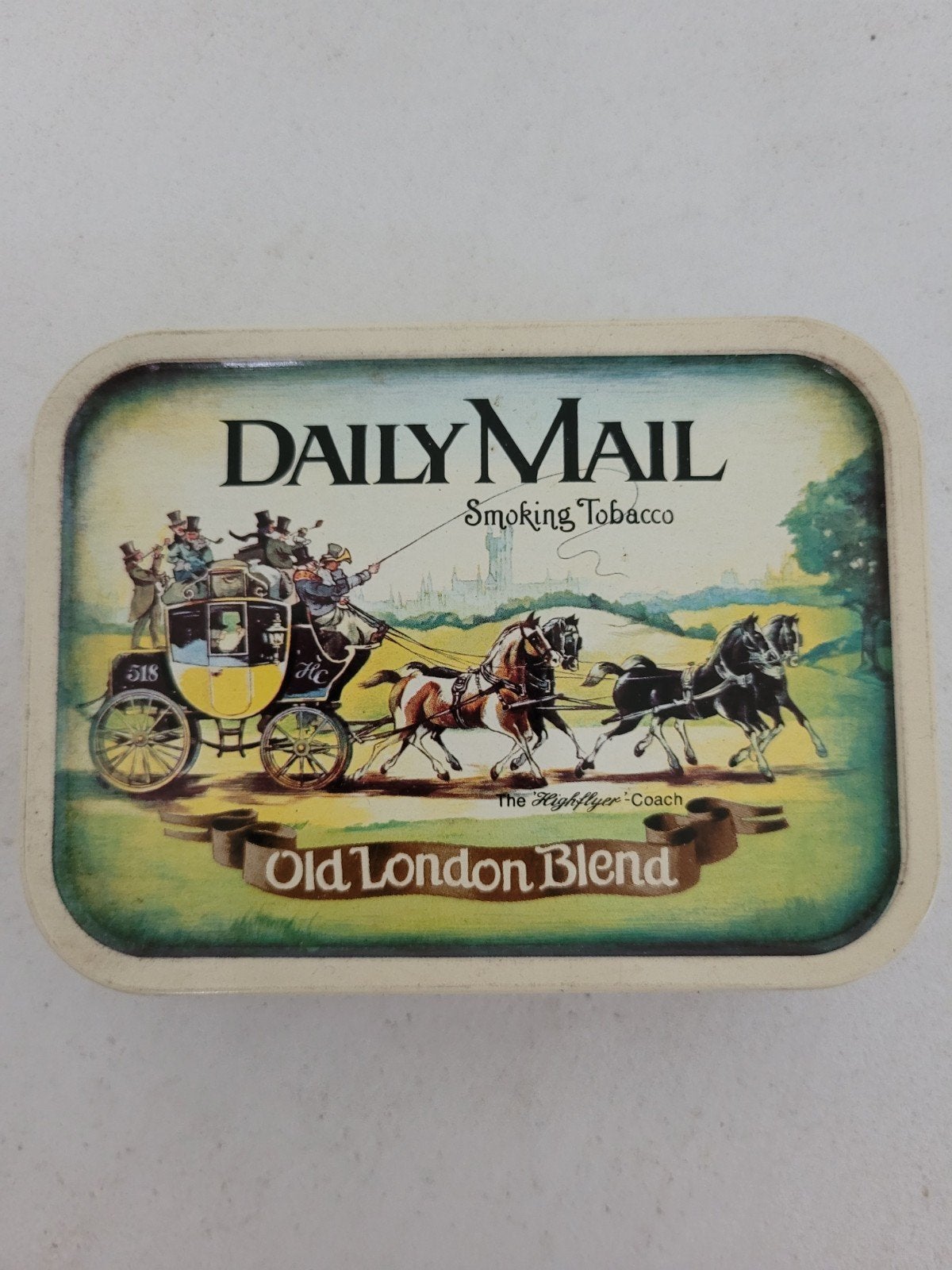 Vintage Daily Mail Old London Blend Tabaksblik, Ophalen of Verzenden