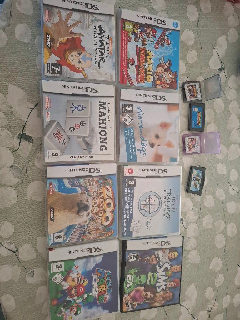 Nintendo (3)DS en GBA spellen, 1 speler, Ophalen of Verzenden, Zo goed als nieuw, Vanaf 3 jaar