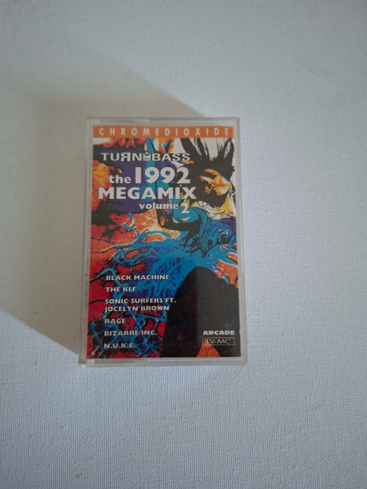 Turn Up The Bass - The 1992 Megamix Volume 2 Cassette, Gebruikt, 1 bandje, Dance, Ophalen of Verzenden