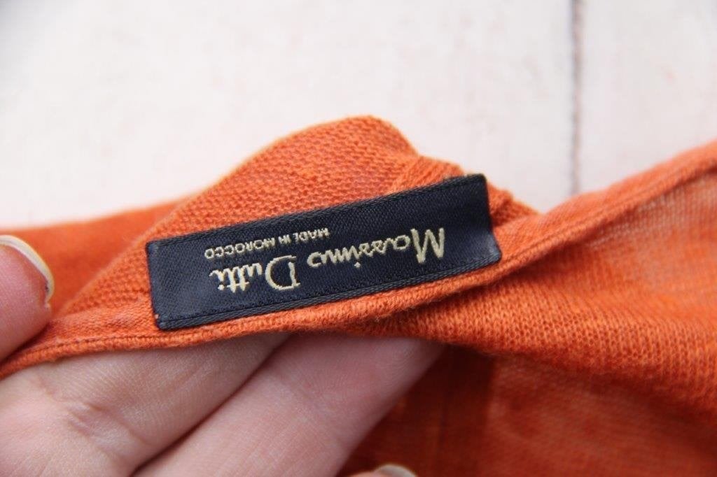 Tuniek oranje Massimo Dutti mt L/XL Vaste prijs AANBIEDING, Massimo Dutti, Maat 42/44 (L), Oranje, Ophalen of Verzenden