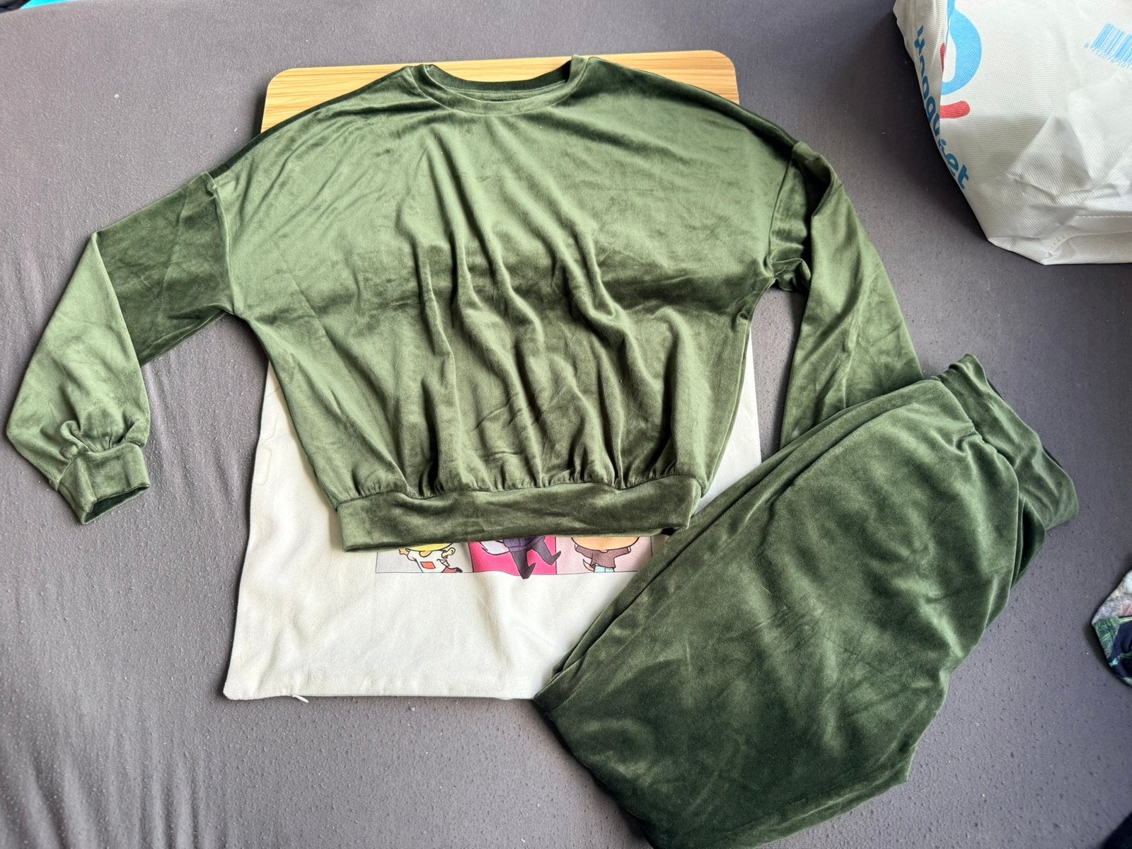 Hunkemoller huispak set maat xs fleece set, Kleding | Dames, Ophalen of Verzenden, Zo goed als nieuw, Maat 34 (XS) of kleiner