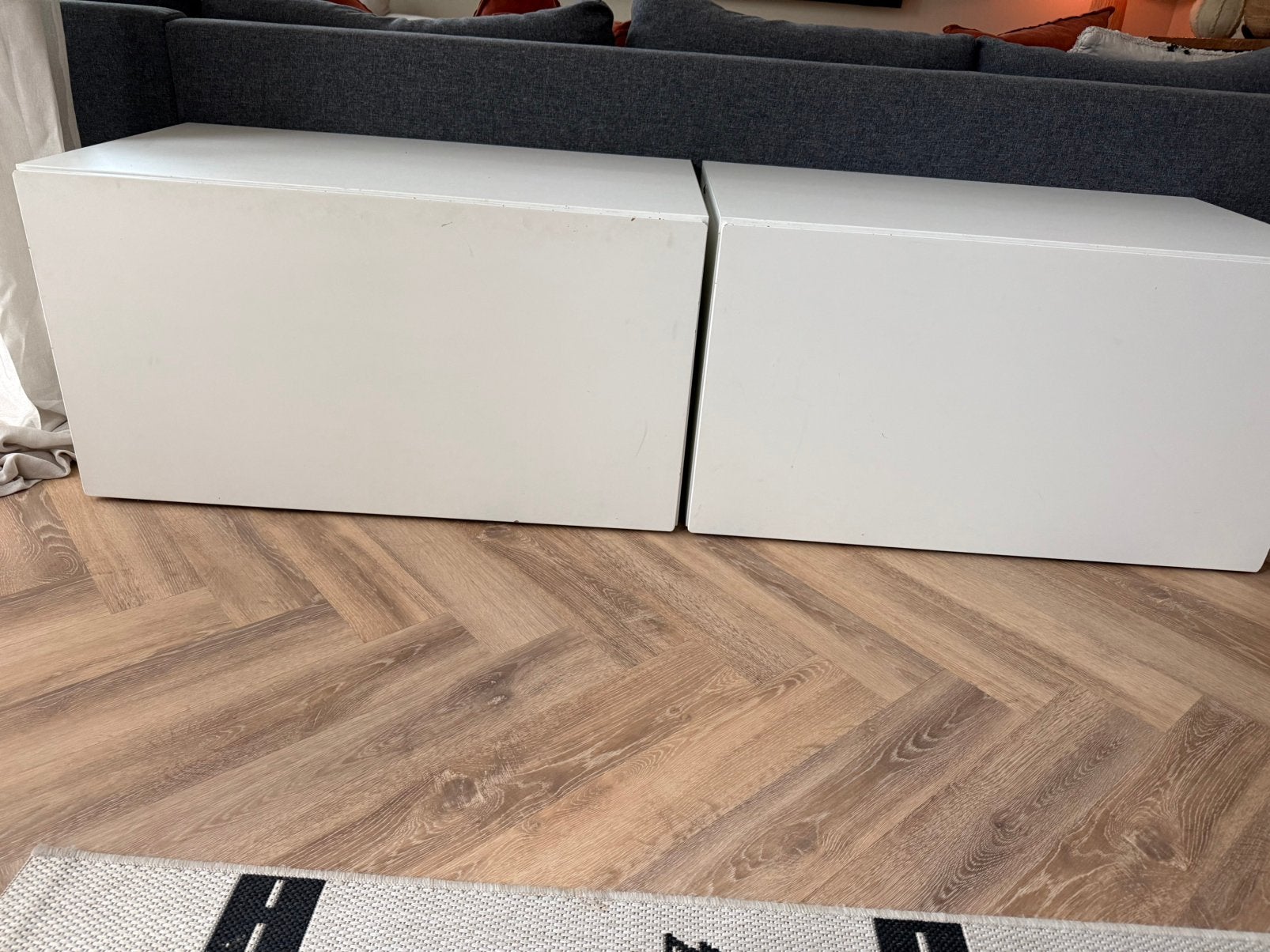 Twee Ikea SMÅSTAD Speelgoedkist met bank, Ophalen, Gebruikt, Overige typen