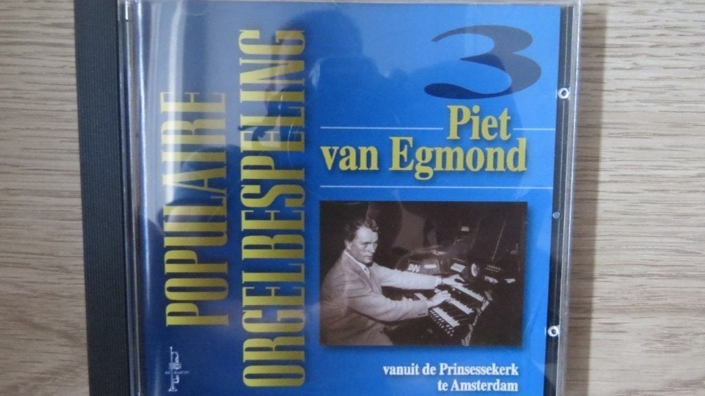 Cd orgel: Populaire orgelbespeling 3, Piet van Egmond, Ophalen of Verzenden, Classicisme, Zo goed als nieuw, Kamermuziek