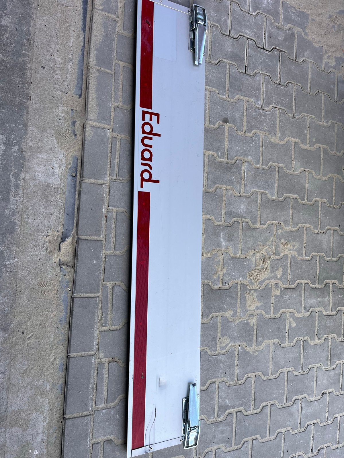 Eduard zijwand / rand voor plateauwagen / aanhanger, Auto diversen, Ophalen, Gebruikt