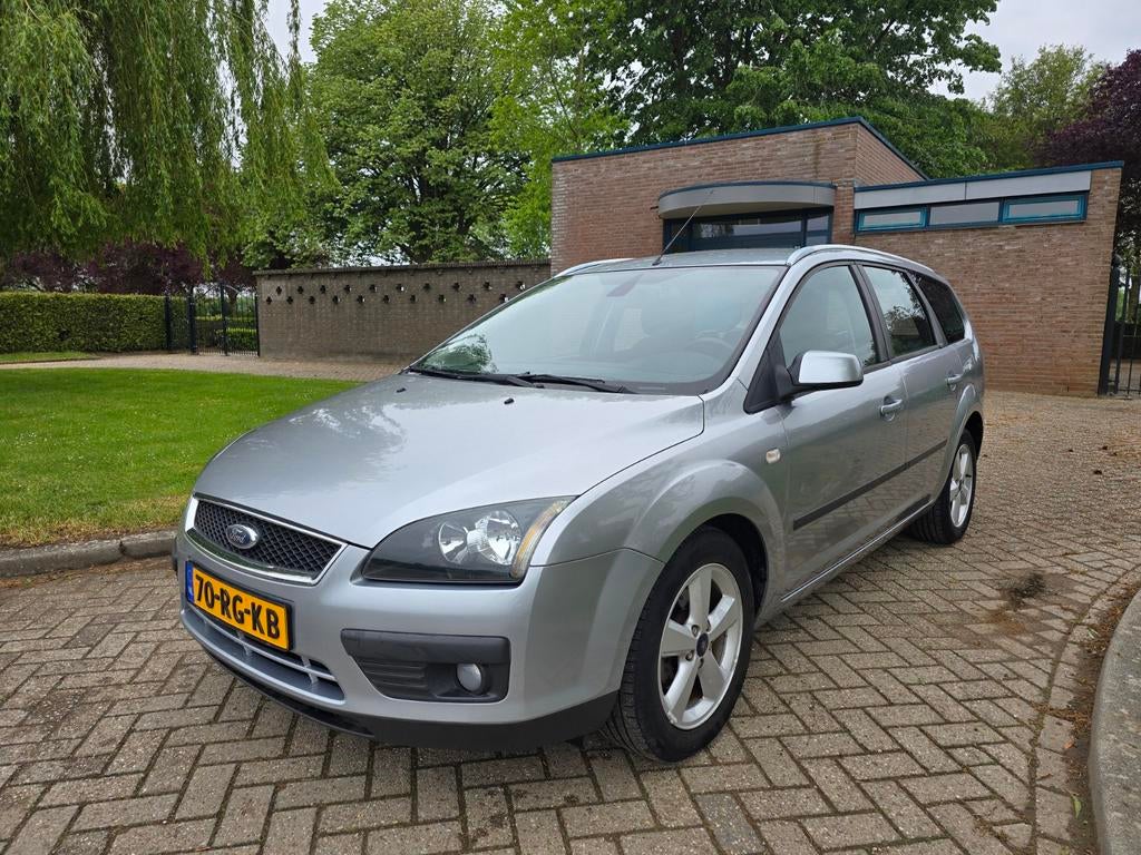 Ford Focus 1.6 2005 |AIRCO|CRUISE|FORD DEALER O.H|80.986 KM!, Auto's, 1596 cc, 1250 kg, Zwart, 4 cilinders