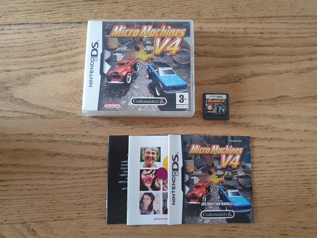 Micro Machines V4 CIB x € 15,00, Verzenden, 1 speler, Racen en Vliegen, Zo goed als nieuw